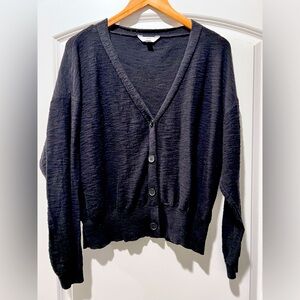 Cotton cardigan sweater